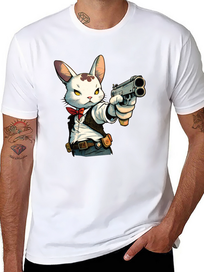 Rabbit Gangster Graphic T-Shirt
