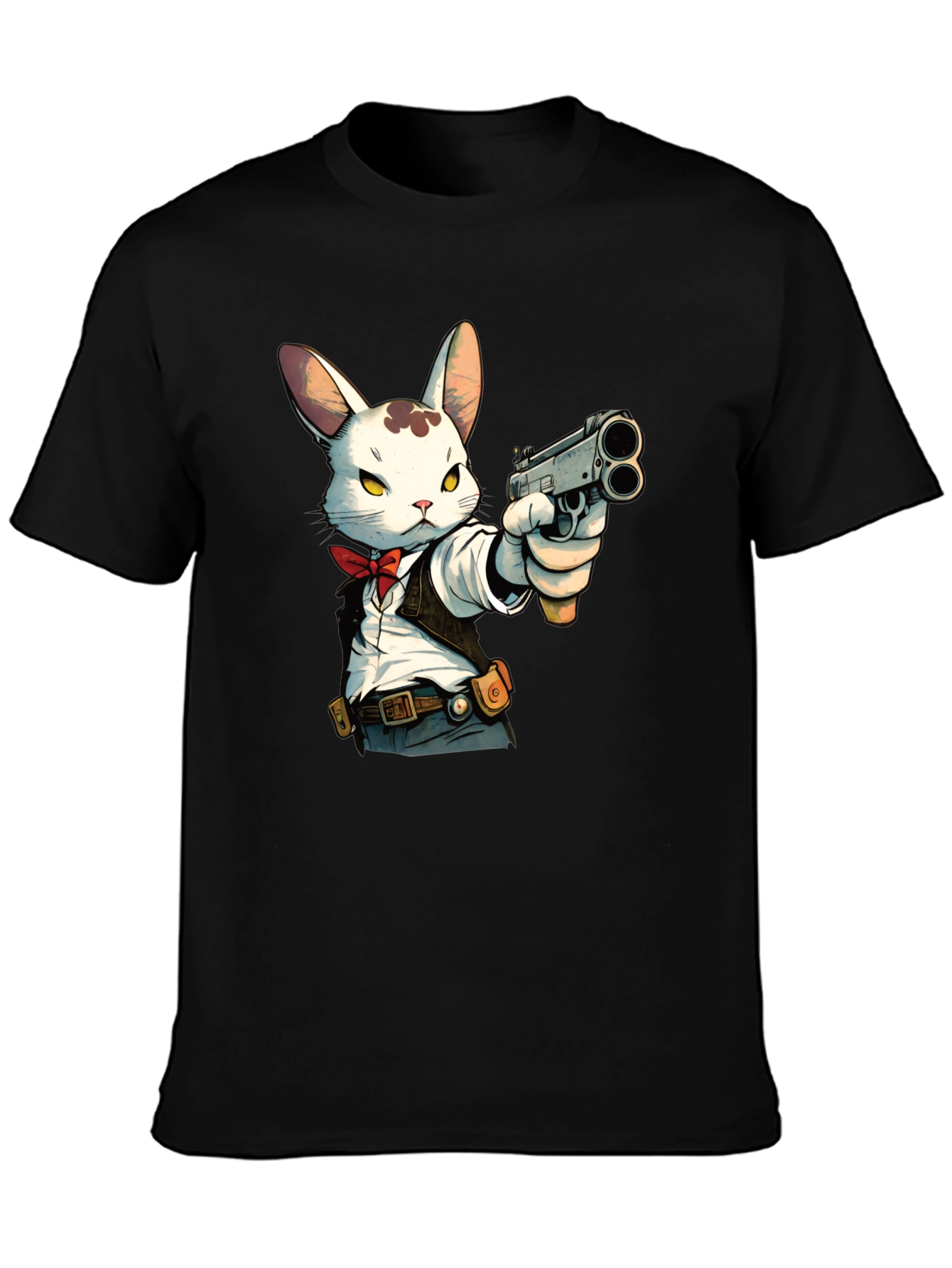 Rabbit Gangster Graphic T-Shirt