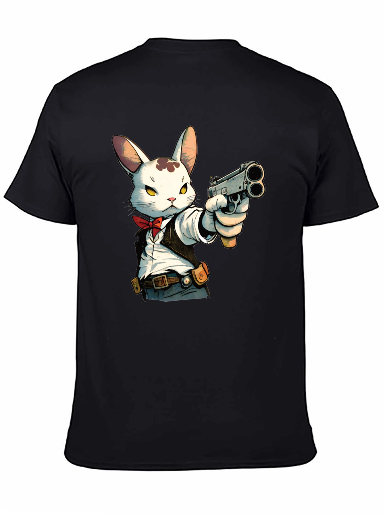 Rabbit Gangster Graphic T-Shirt