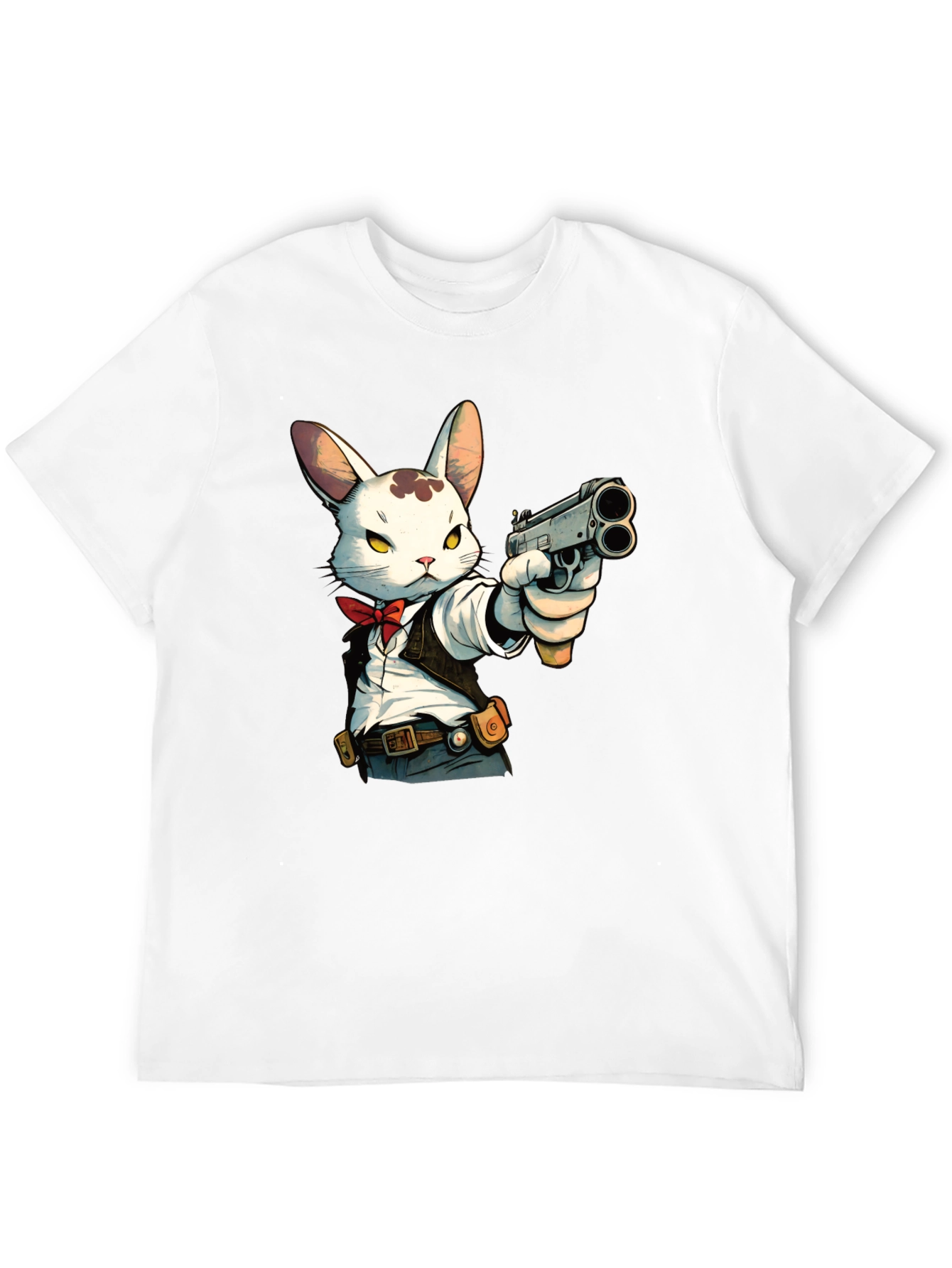 Rabbit Gangster Graphic T-Shirt