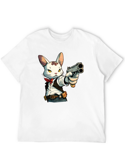 Rabbit Gangster Graphic T-Shirt