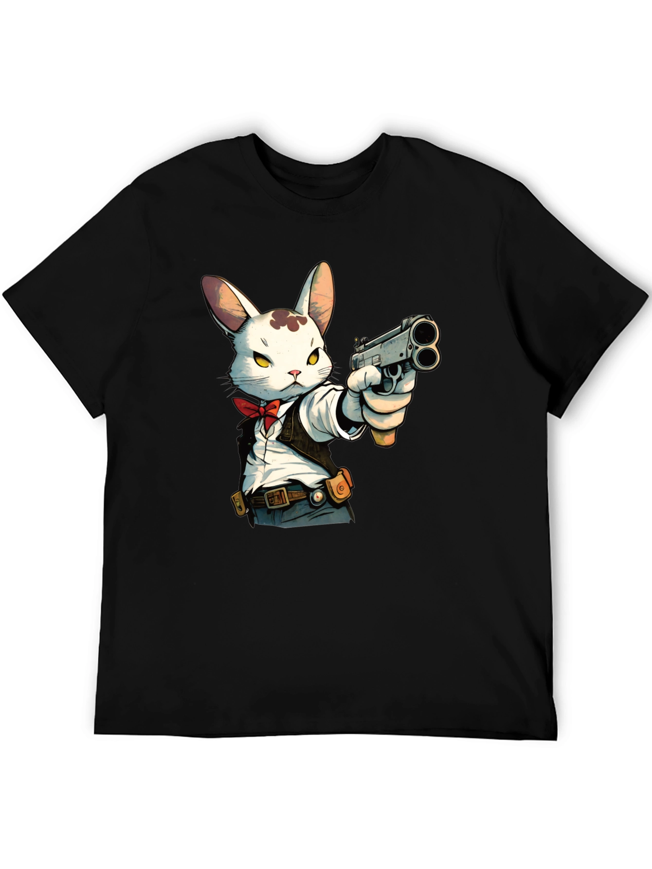 Rabbit Gangster Graphic T-Shirt