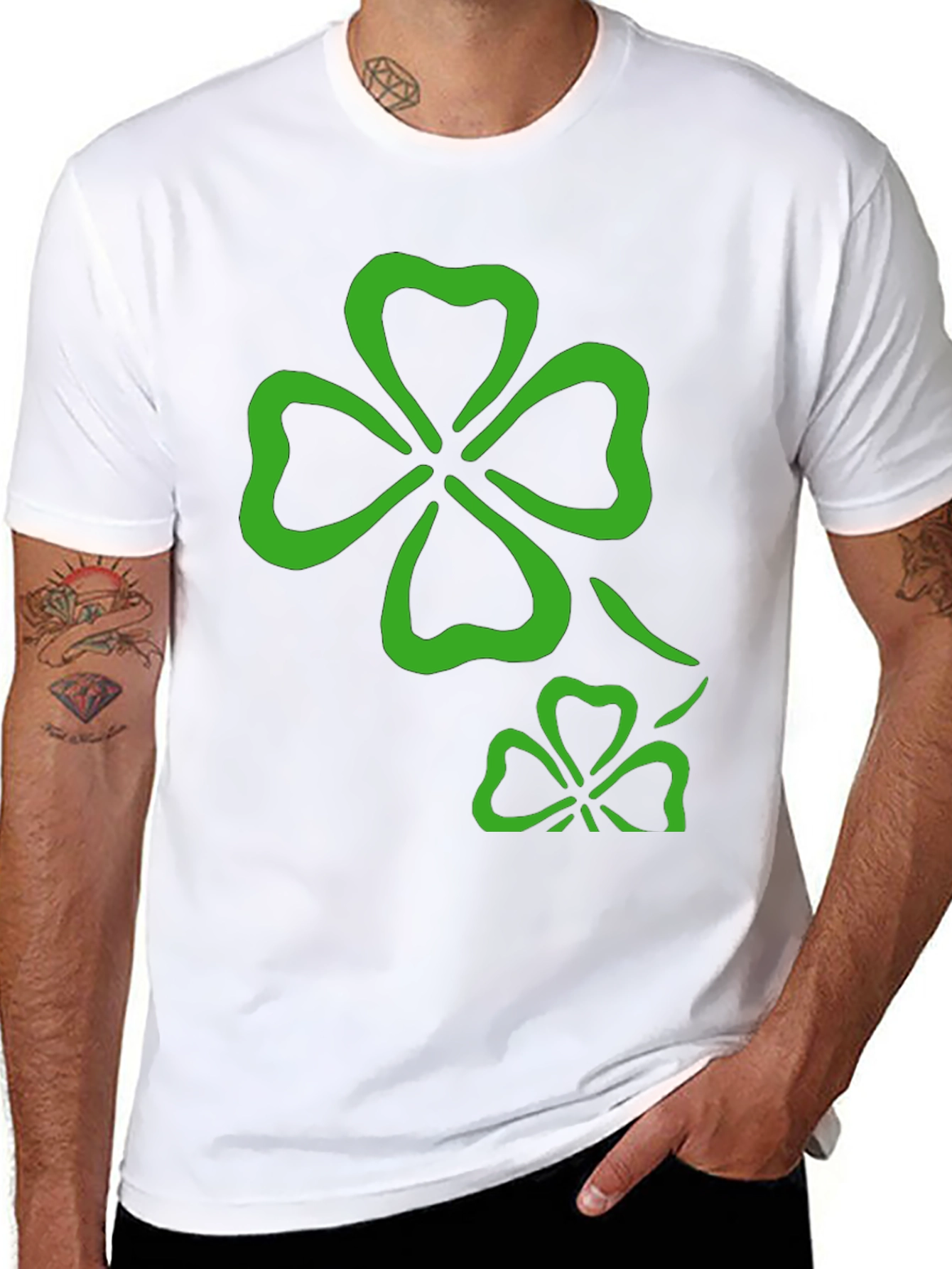 Shamrock Graphic Tee - Lucky Irish Style