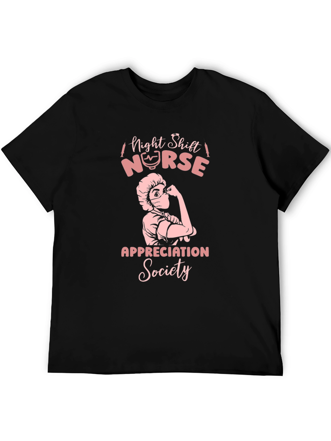 Night Shift Nurse Appreciation Society Tee