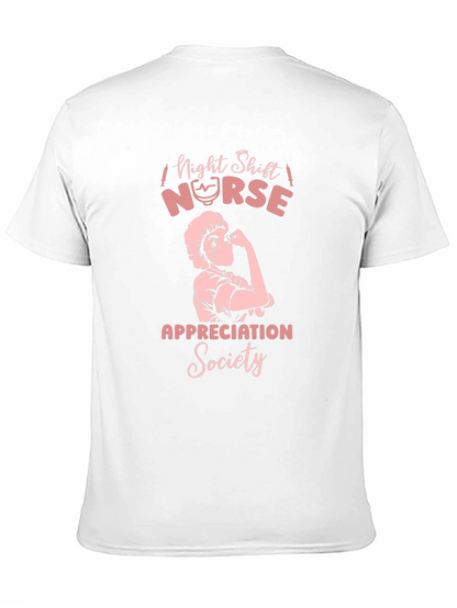 Night Shift Nurse Appreciation Society Tee