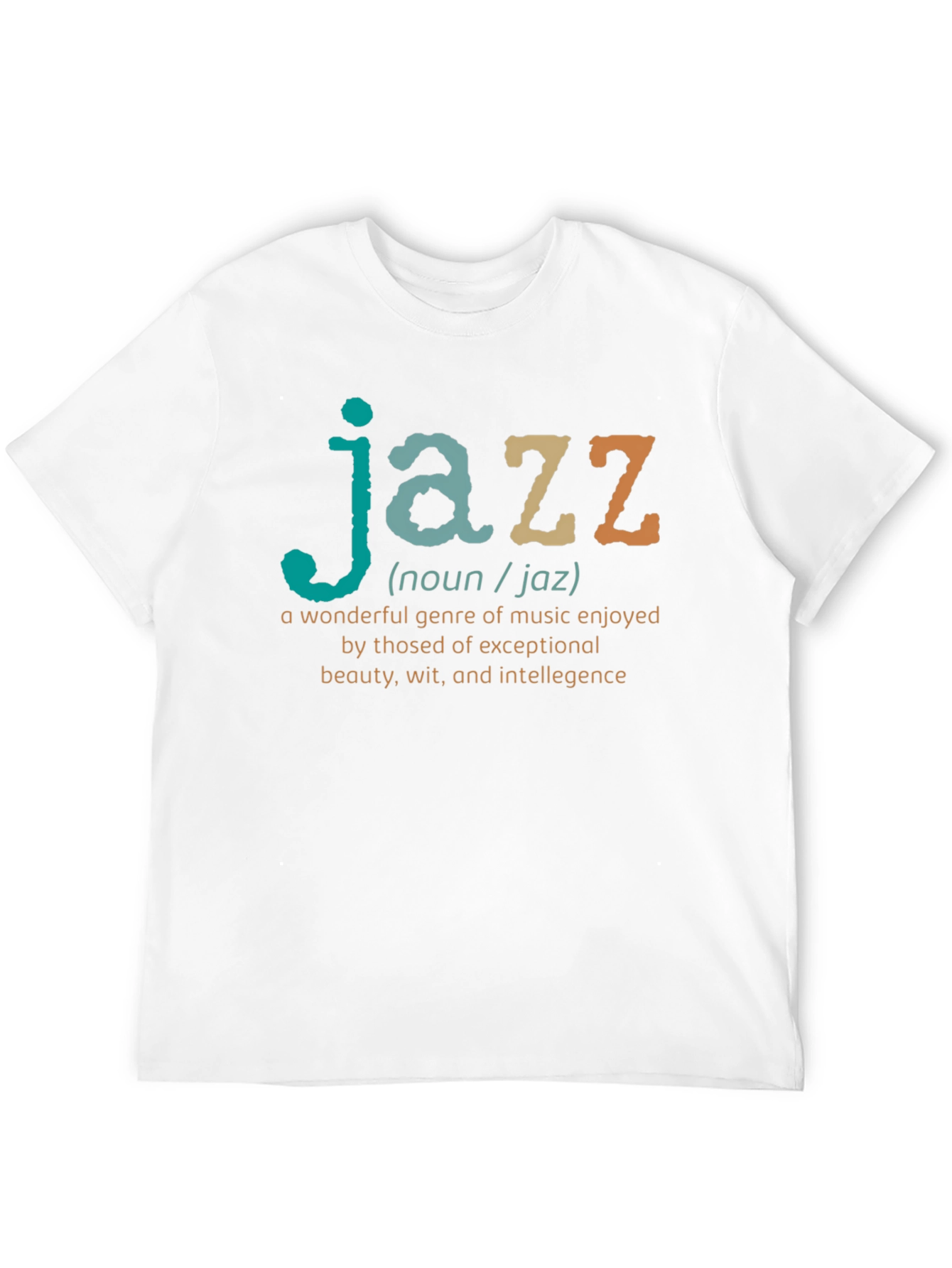 Jazz Definition Black T-Shirt - Music Lover Gift