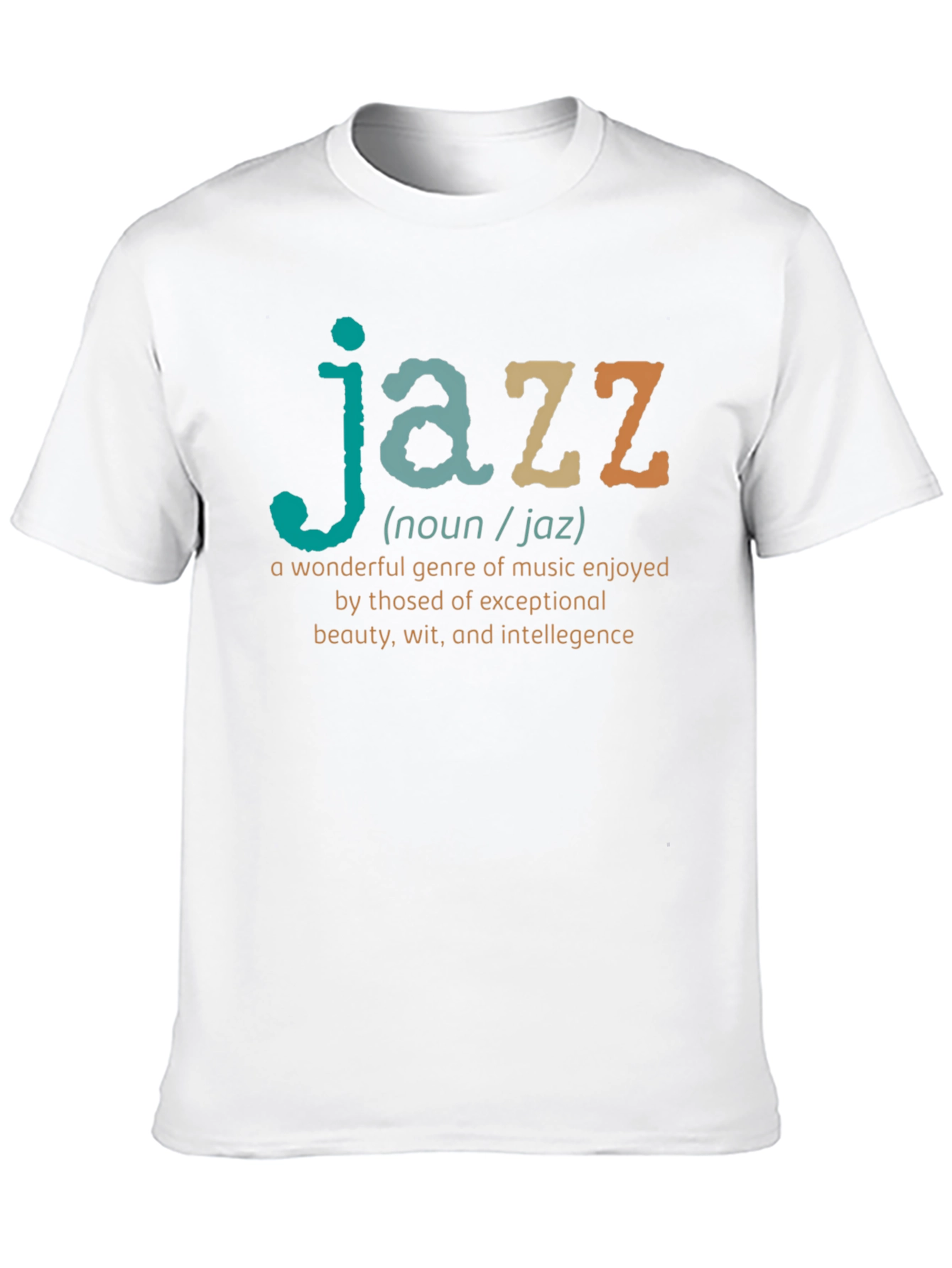 Jazz Definition Black T-Shirt - Music Lover Gift