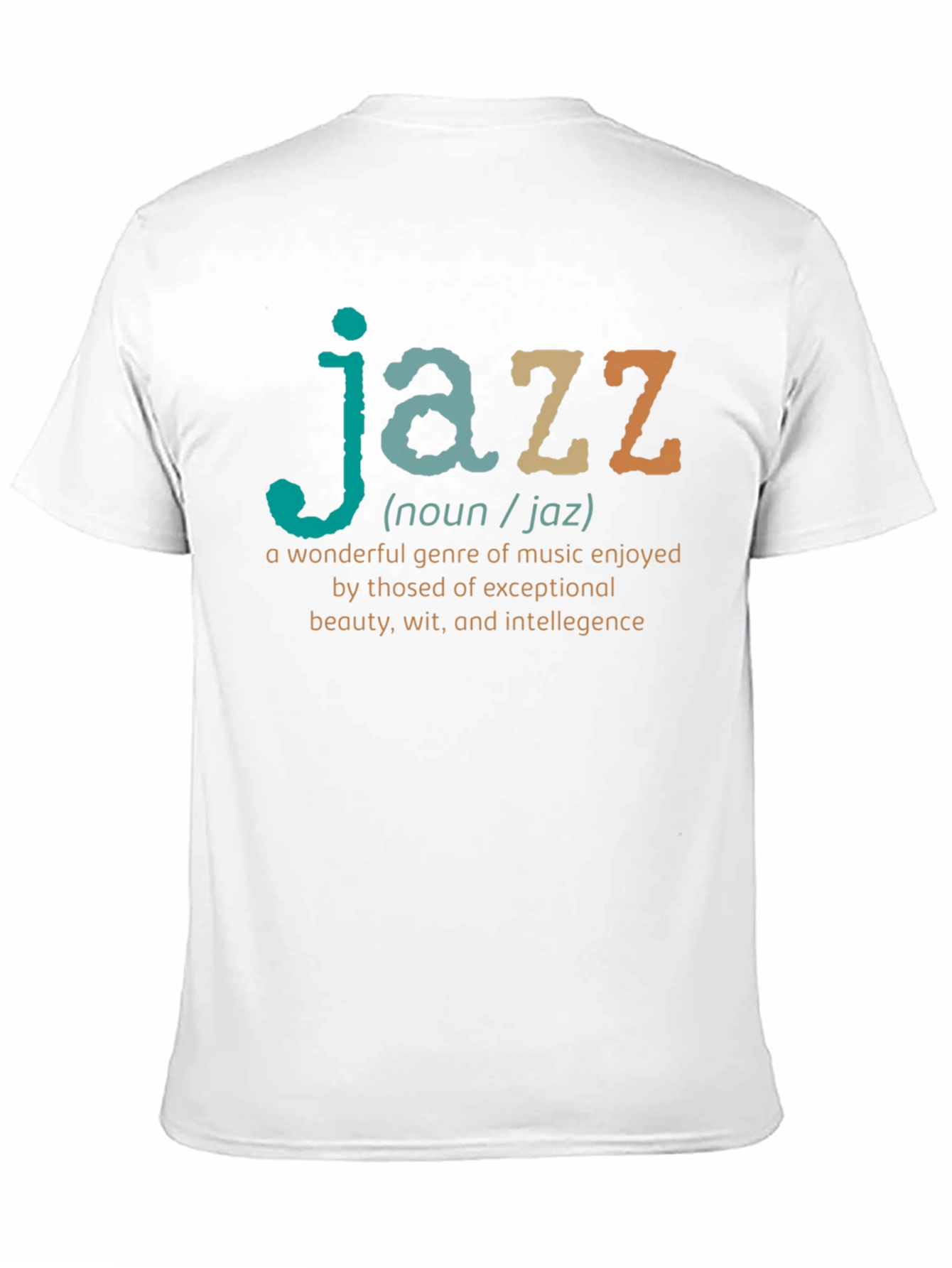 Jazz Definition Black T-Shirt - Music Lover Gift