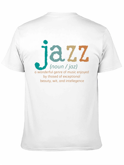 Jazz Definition Black T-Shirt - Music Lover Gift