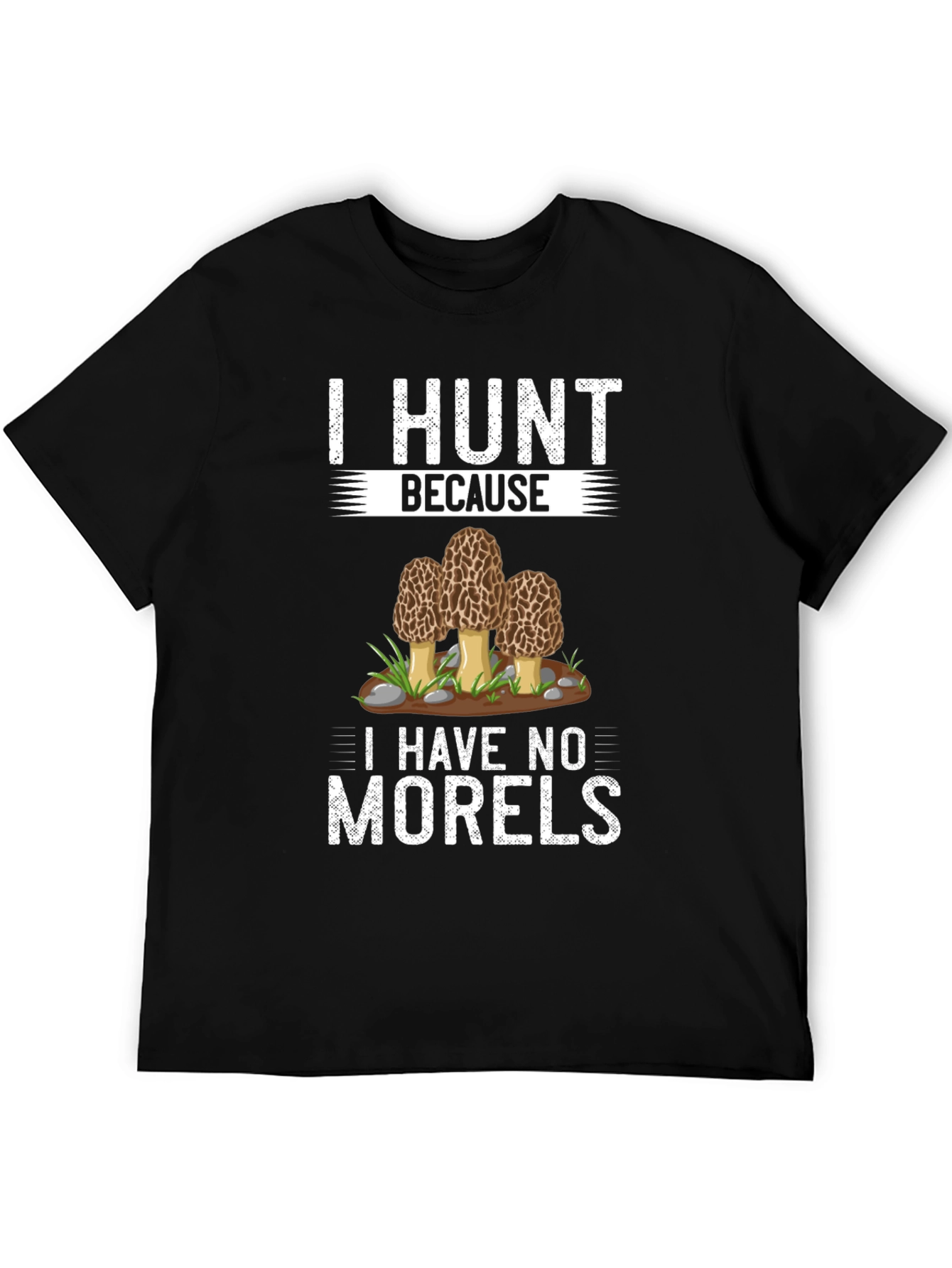 Funny Morel Mushroom Hunting T-Shirt