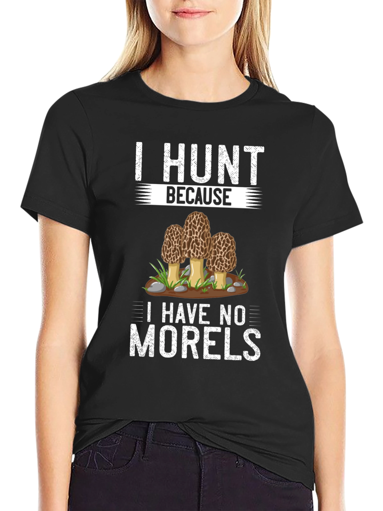 Funny Morel Mushroom Hunting T-Shirt