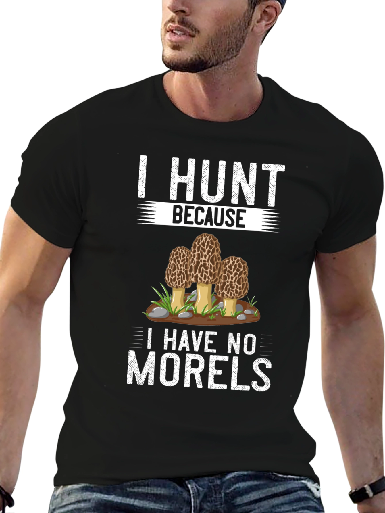 Funny Morel Mushroom Hunting T-Shirt