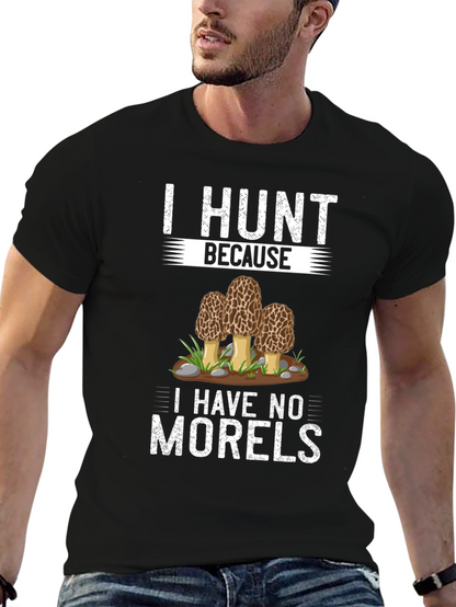 Funny Morel Mushroom Hunting T-Shirt