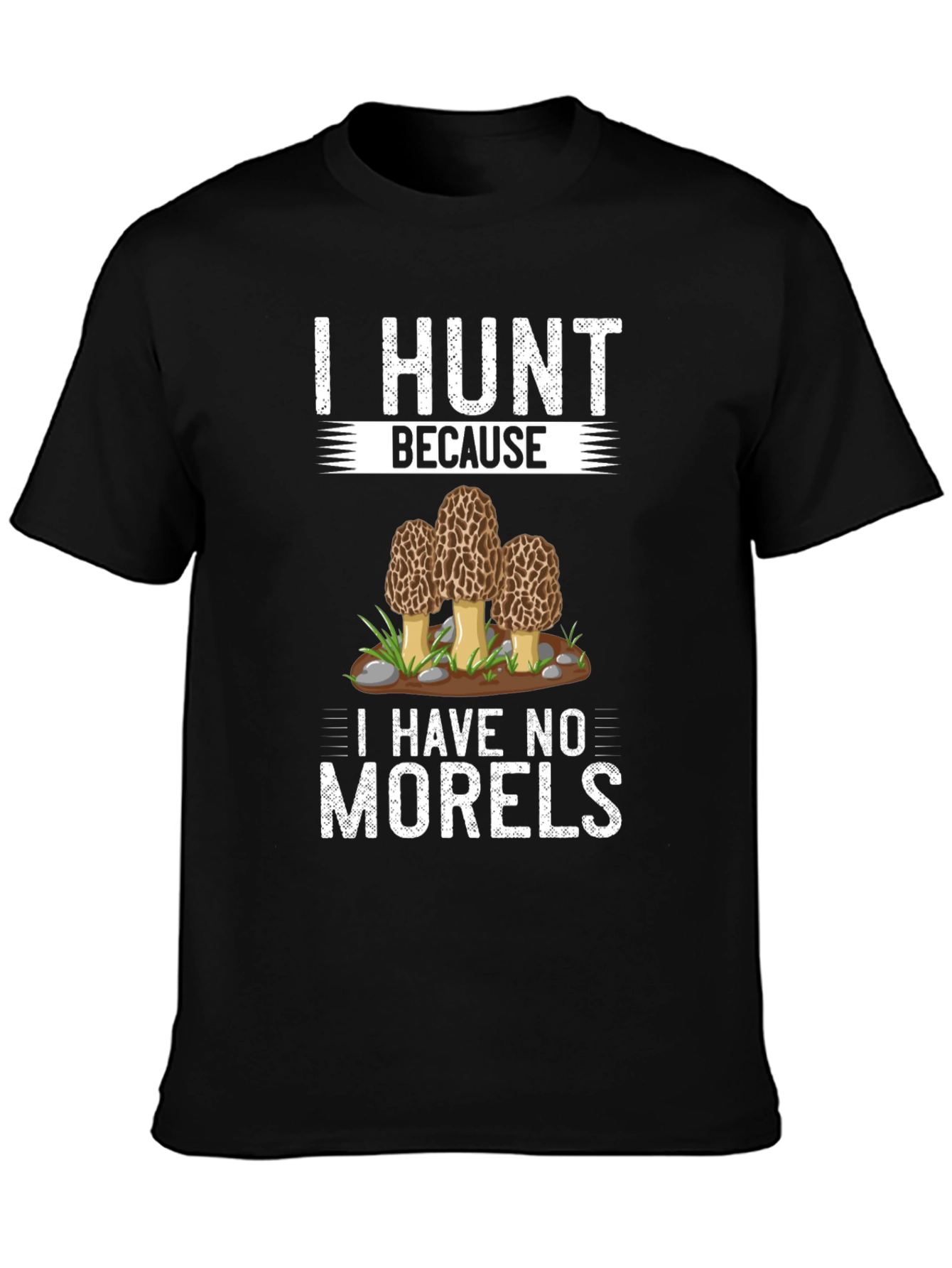 Funny Morel Mushroom Hunting T-Shirt