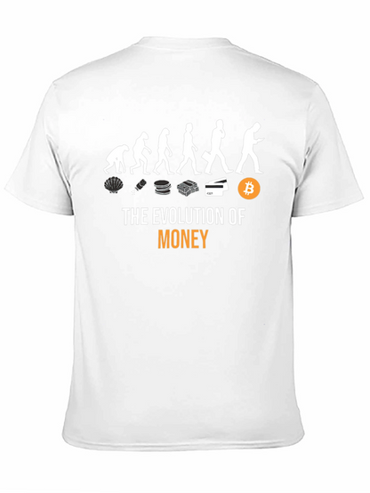 Evolution of Money T-Shirt - Bitcoin Crypto Tee