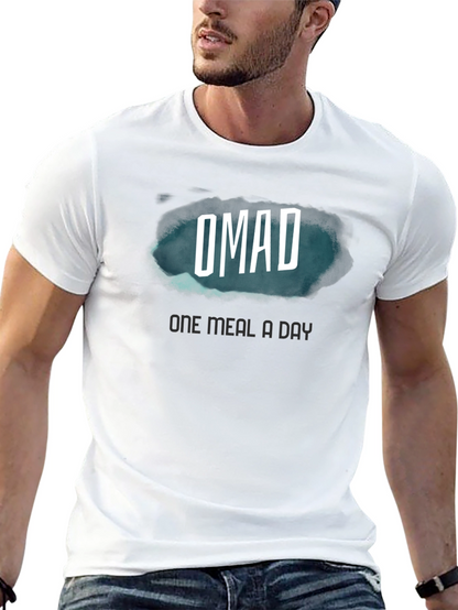OMAD One Meal A Day Black T-Shirt