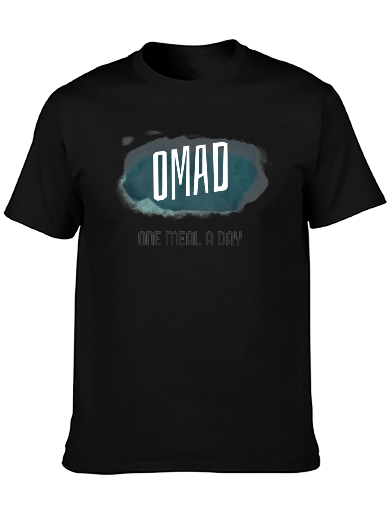 OMAD One Meal A Day Black T-Shirt