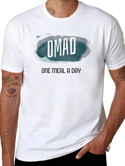 OMAD One Meal A Day Black T-Shirt