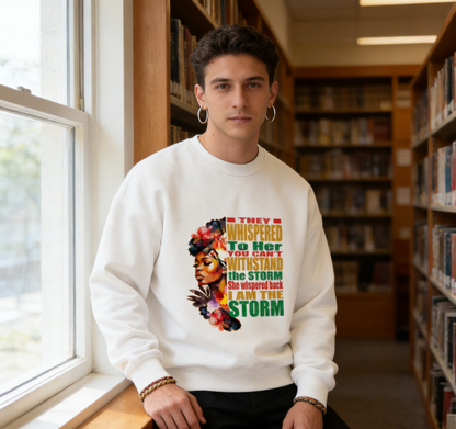 "I Am The Storm" Empowerment Graphic Crewneck