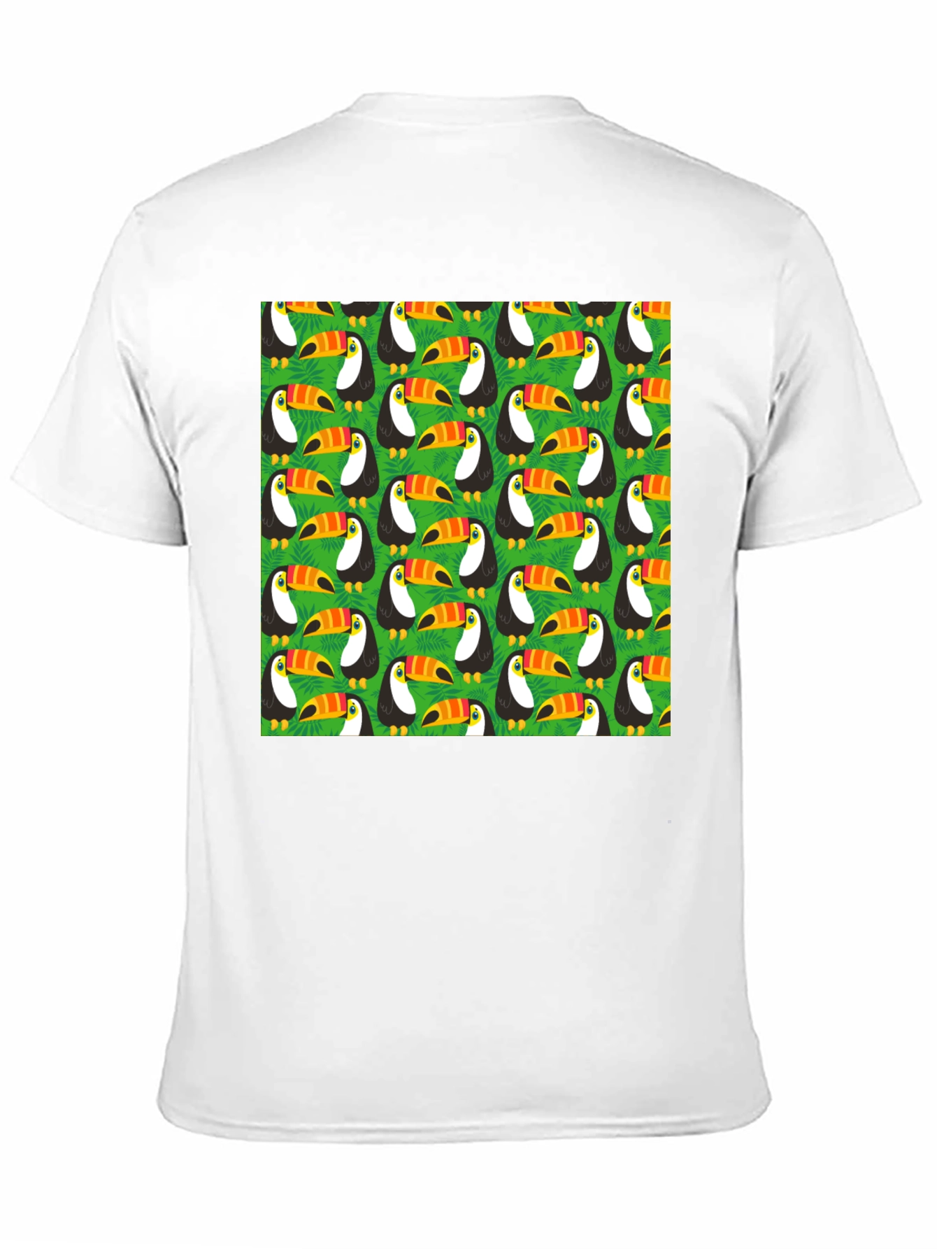 Fun Toucan Pattern T-Shirt