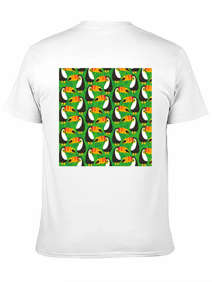 Fun Toucan Pattern T-Shirt