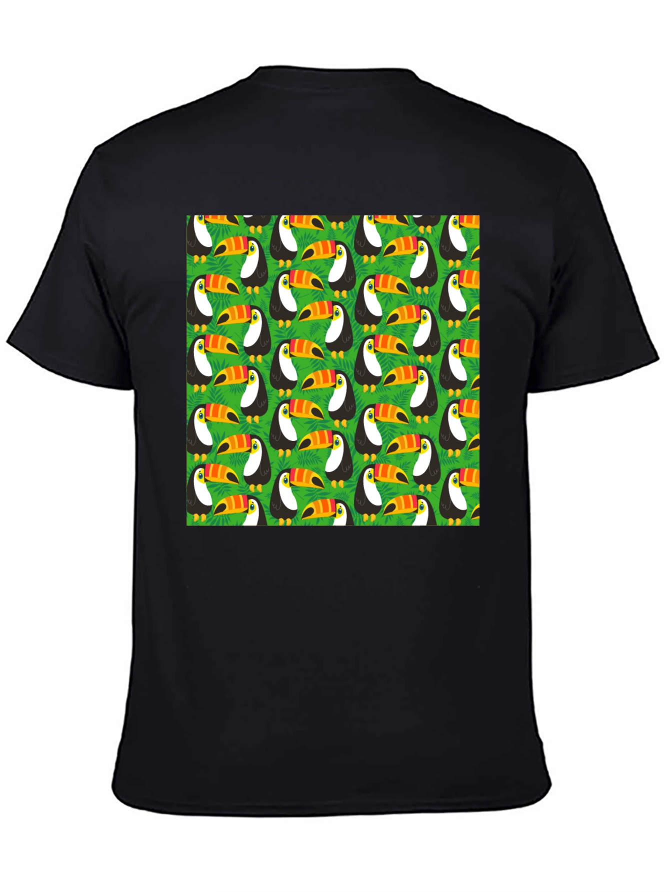 Fun Toucan Pattern T-Shirt