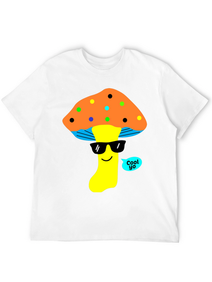Cool Mushroom Graphic T-Shirt
