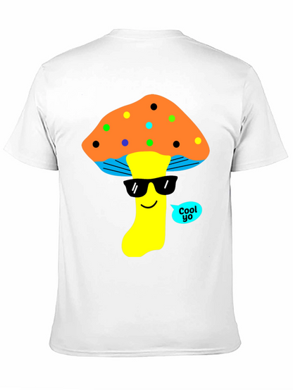 Cool Mushroom Graphic T-Shirt