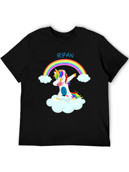 Unicorn Rainbow Personalized T-Shirt