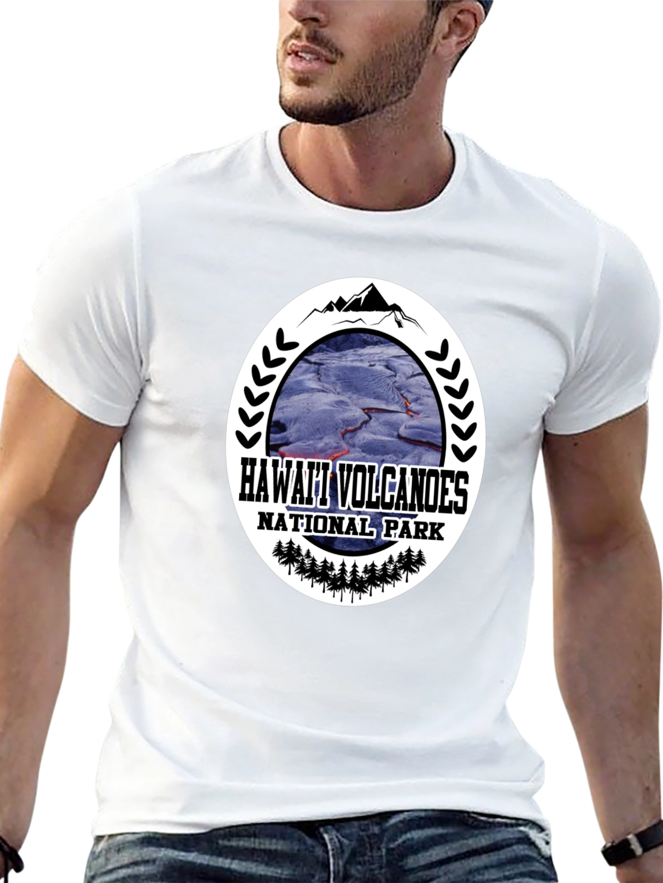 Hawaii Volcanoes National Park Graphic T-Shirt