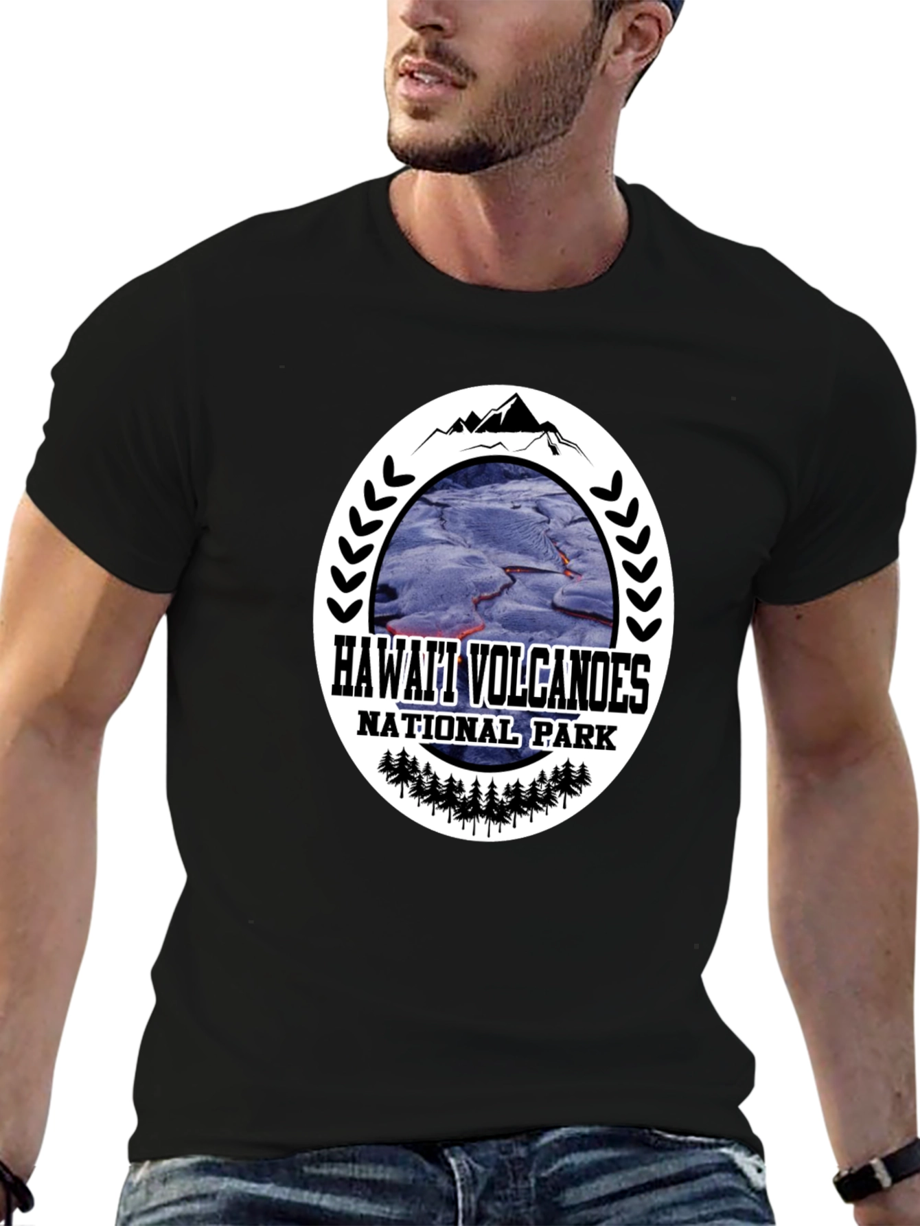 Hawaii Volcanoes National Park Graphic T-Shirt