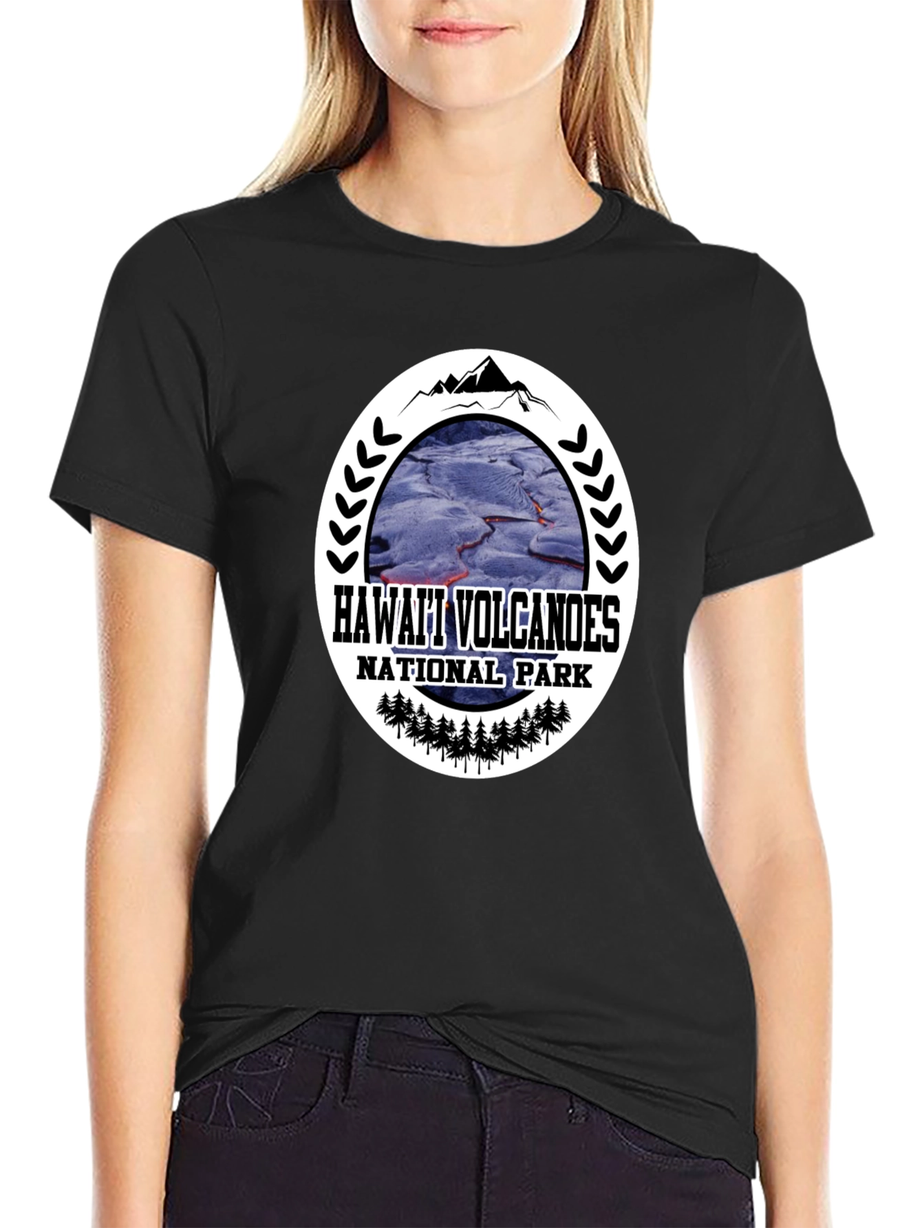 Hawaii Volcanoes National Park Graphic T-Shirt