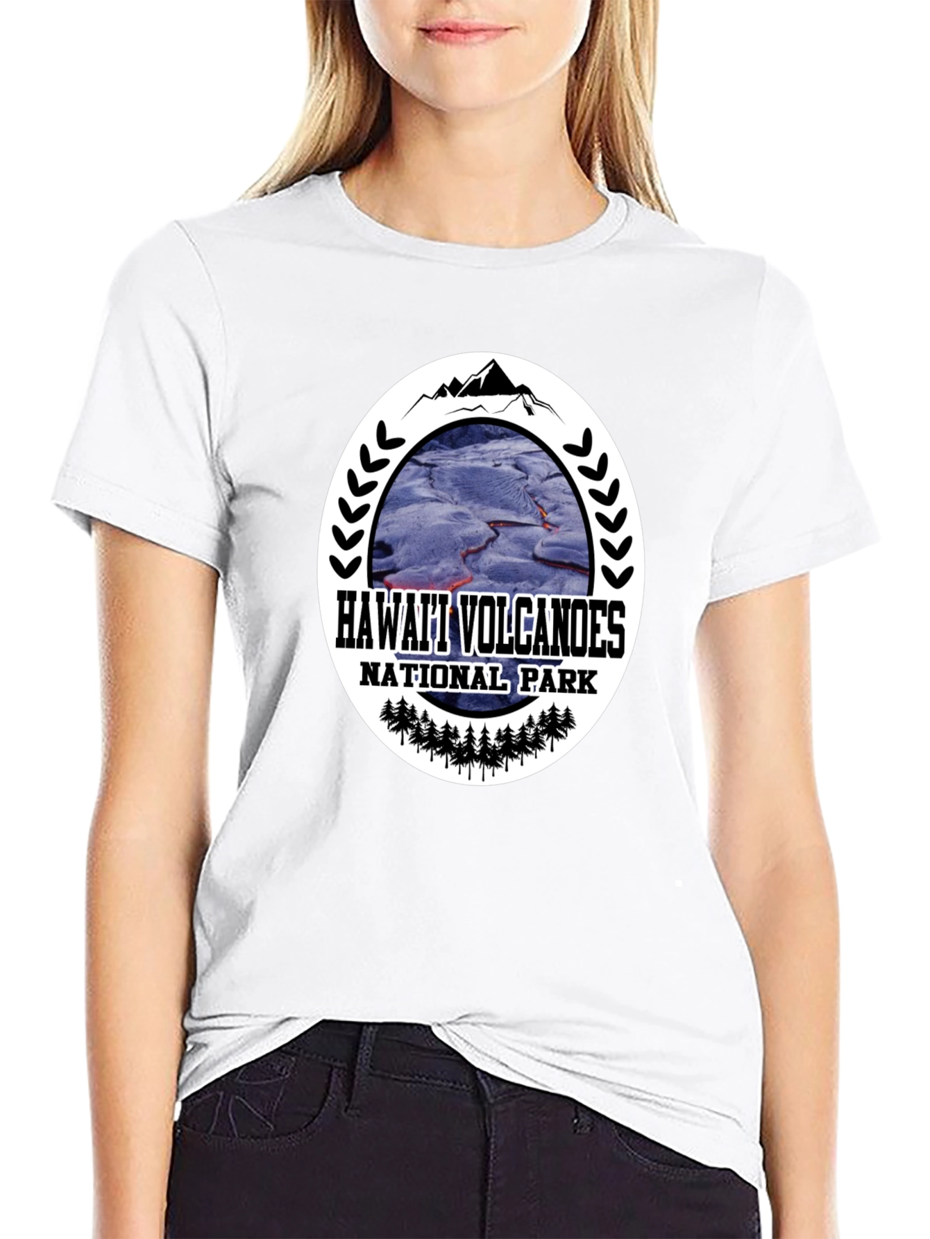 Hawaii Volcanoes National Park Graphic T-Shirt
