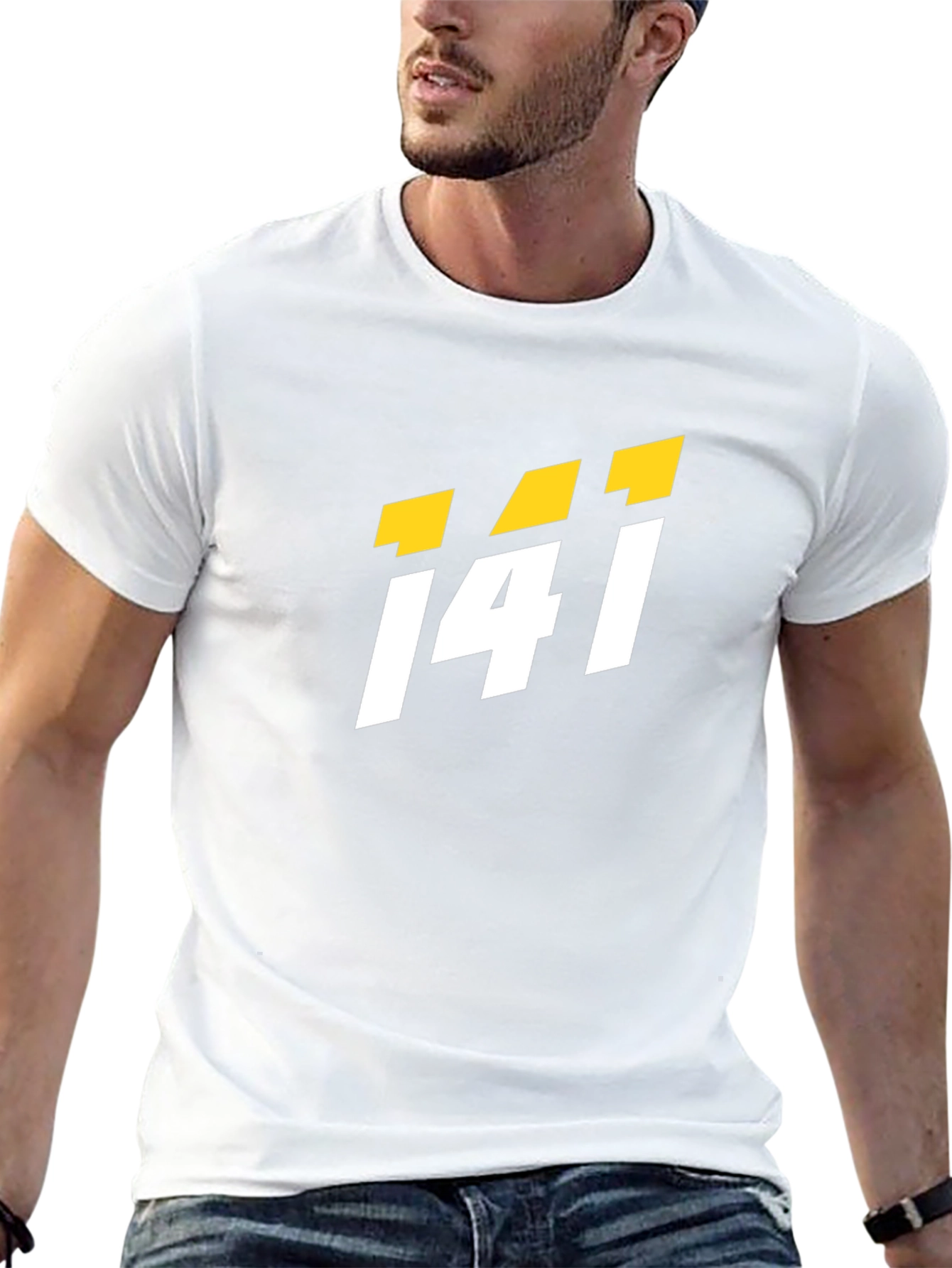 i4i Black T-Shirt - Modern Graphic Tee