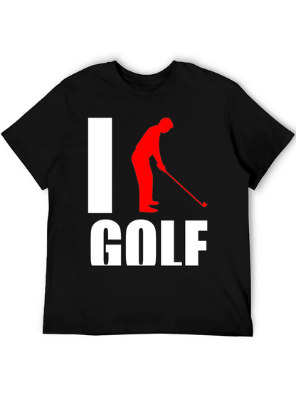 I Love Golf T-Shirt - Funny Golfer Tee