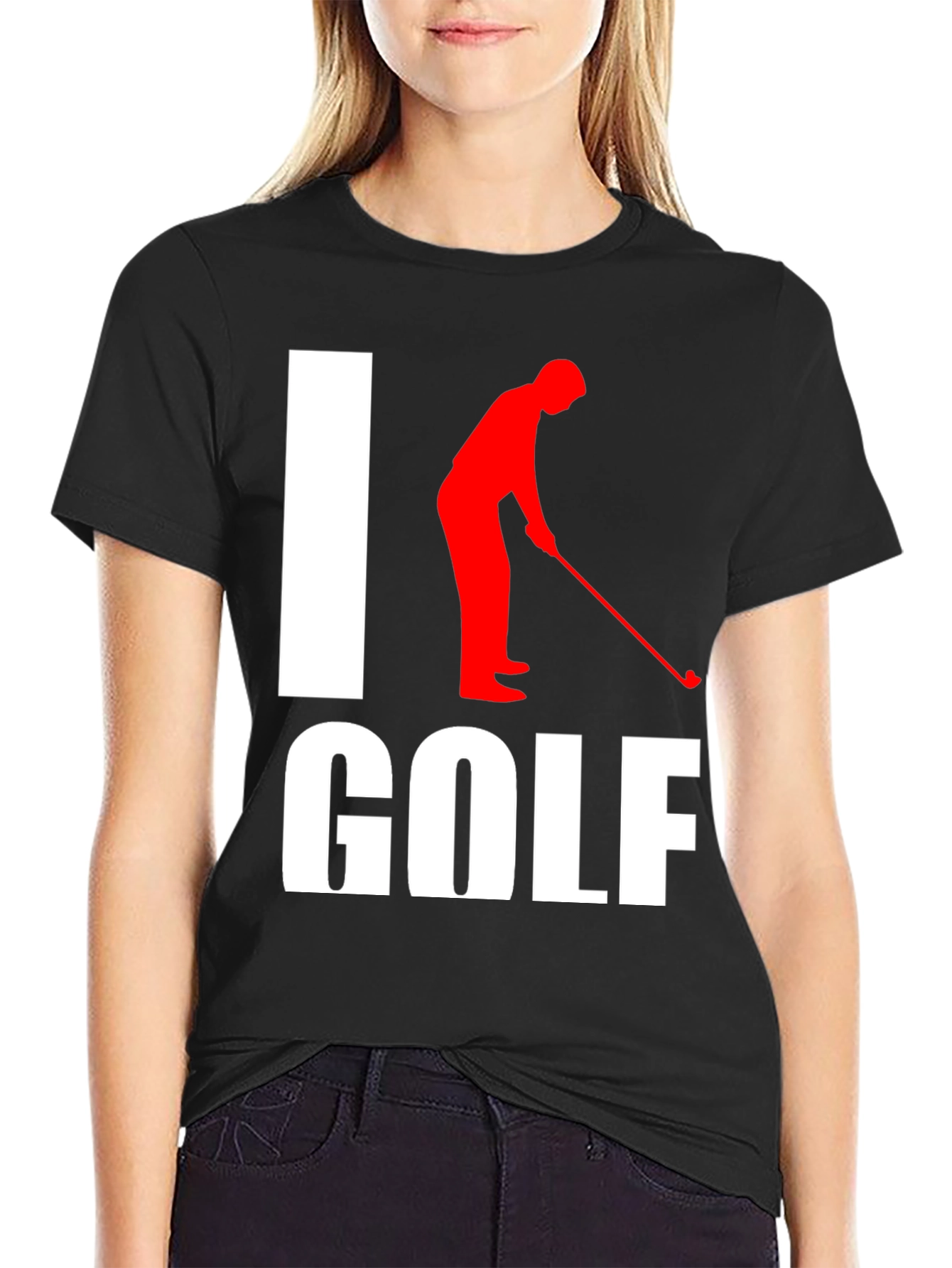 I Love Golf T-Shirt - Funny Golfer Tee