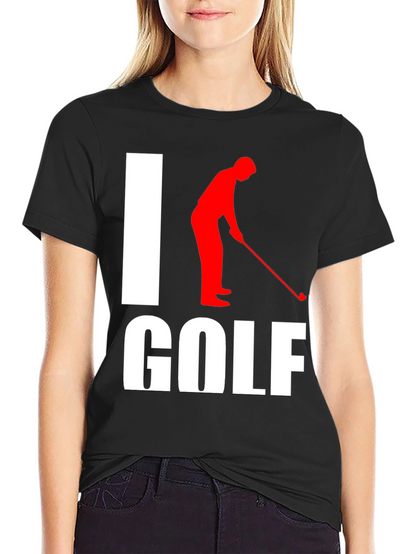 I Love Golf T-Shirt - Funny Golfer Tee
