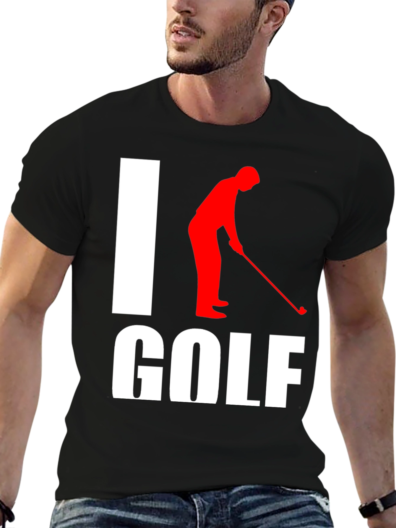 I Love Golf T-Shirt - Funny Golfer Tee