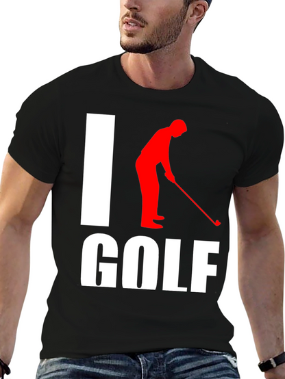 I Love Golf T-Shirt - Funny Golfer Tee