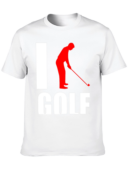 I Love Golf T-Shirt - Funny Golfer Tee