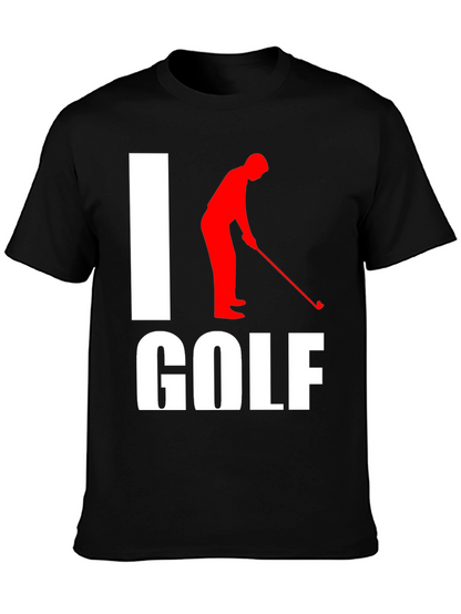 I Love Golf T-Shirt - Funny Golfer Tee