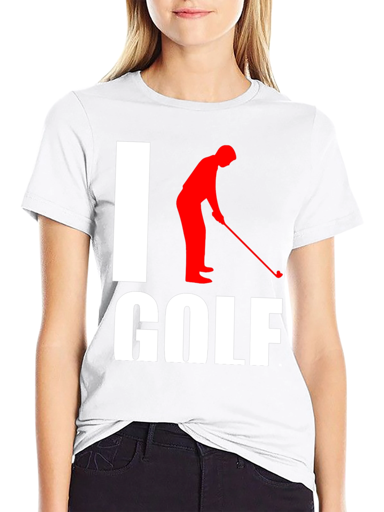 I Love Golf T-Shirt - Funny Golfer Tee