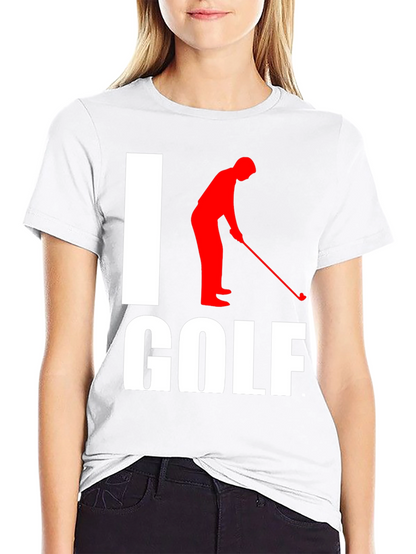 I Love Golf T-Shirt - Funny Golfer Tee