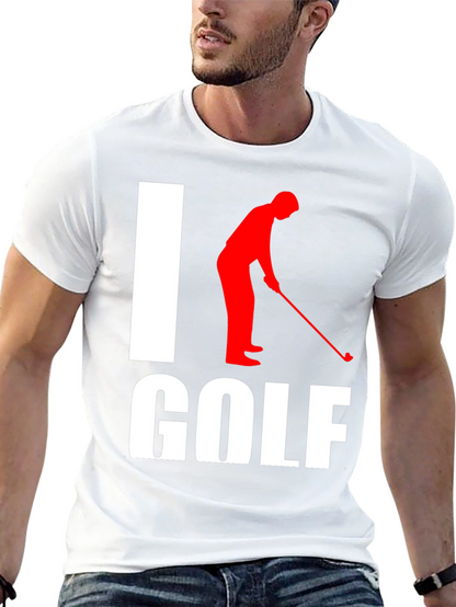 I Love Golf T-Shirt - Funny Golfer Tee