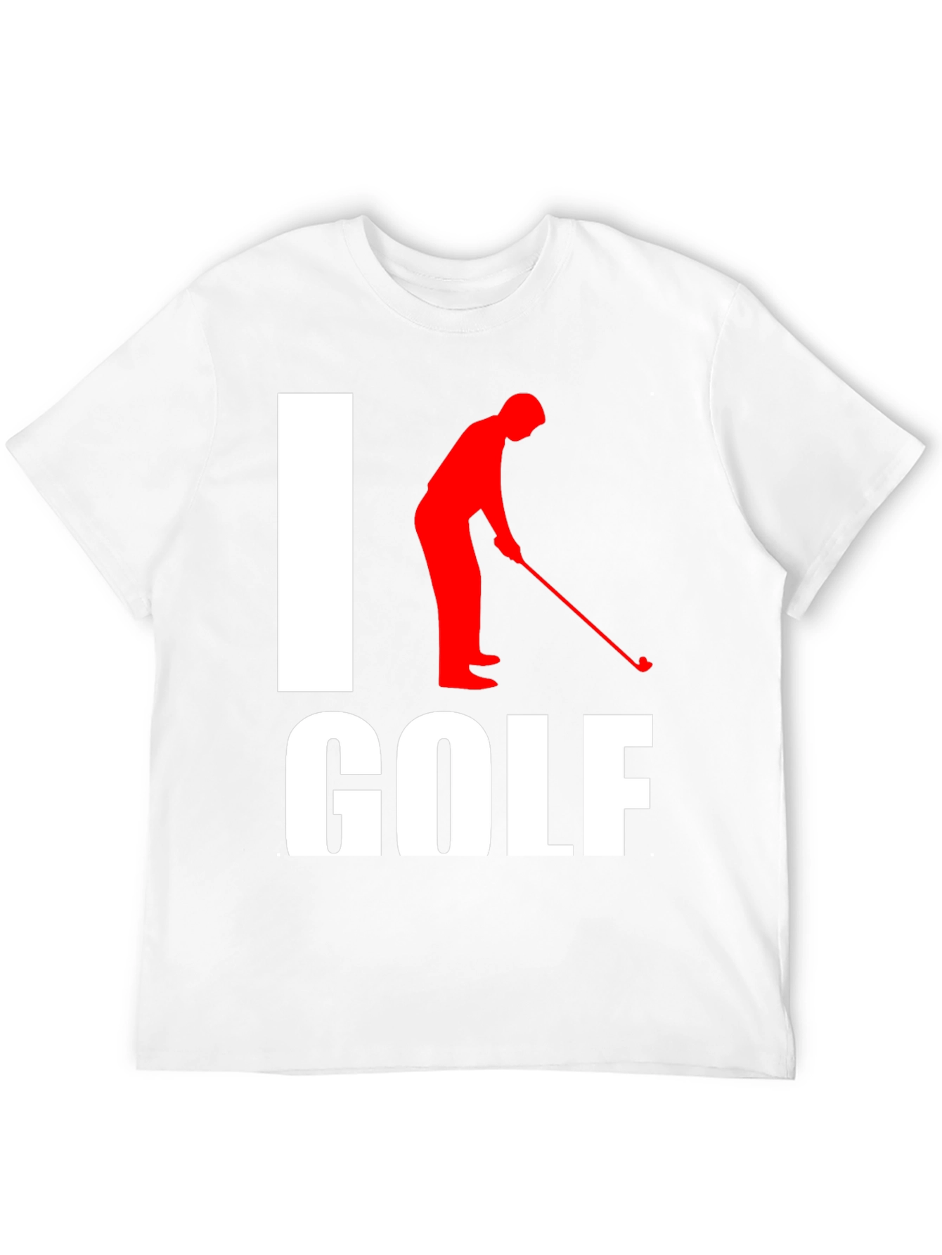 I Love Golf T-Shirt - Funny Golfer Tee