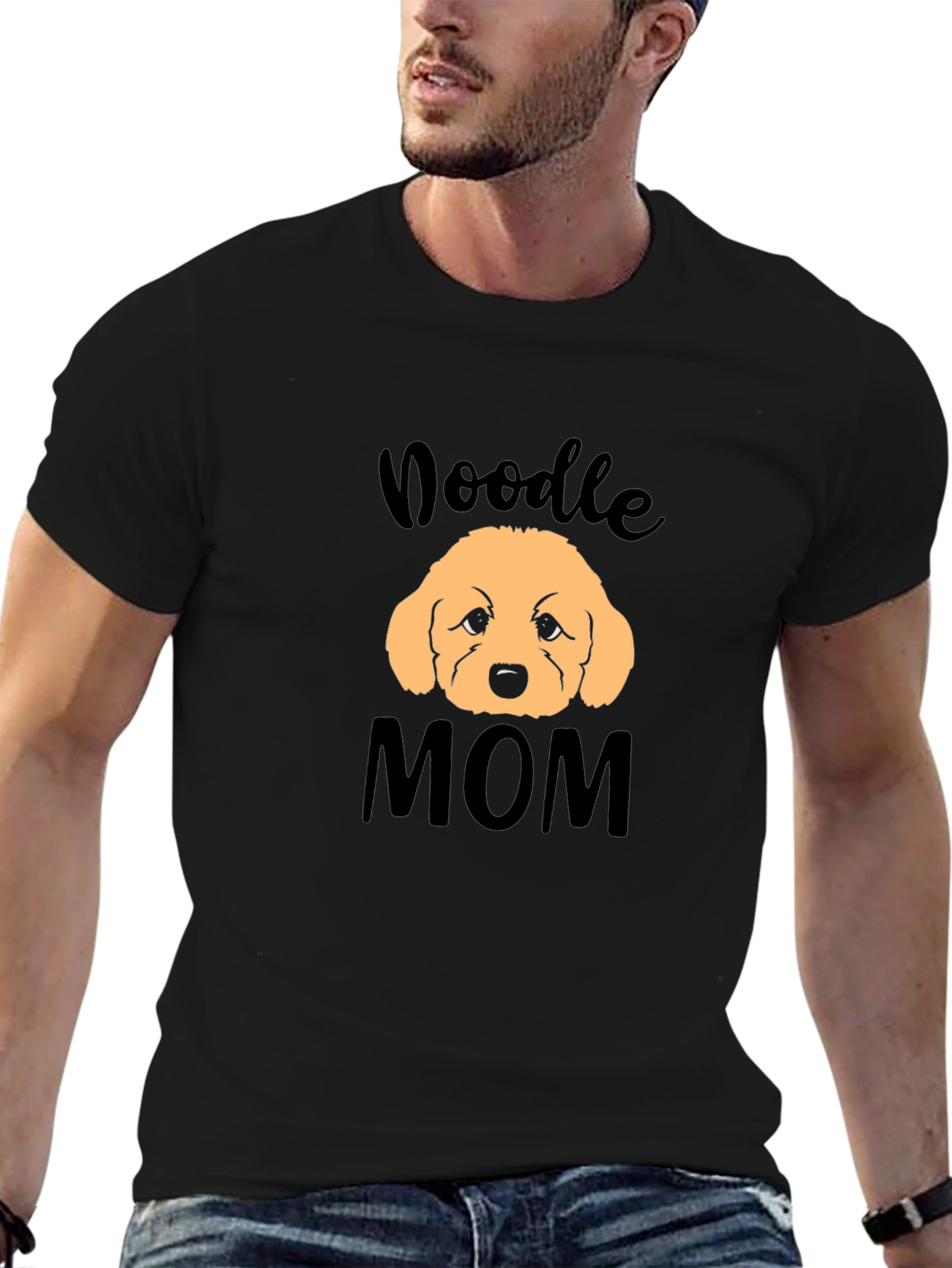 Noodle Mom Black T-Shirt
