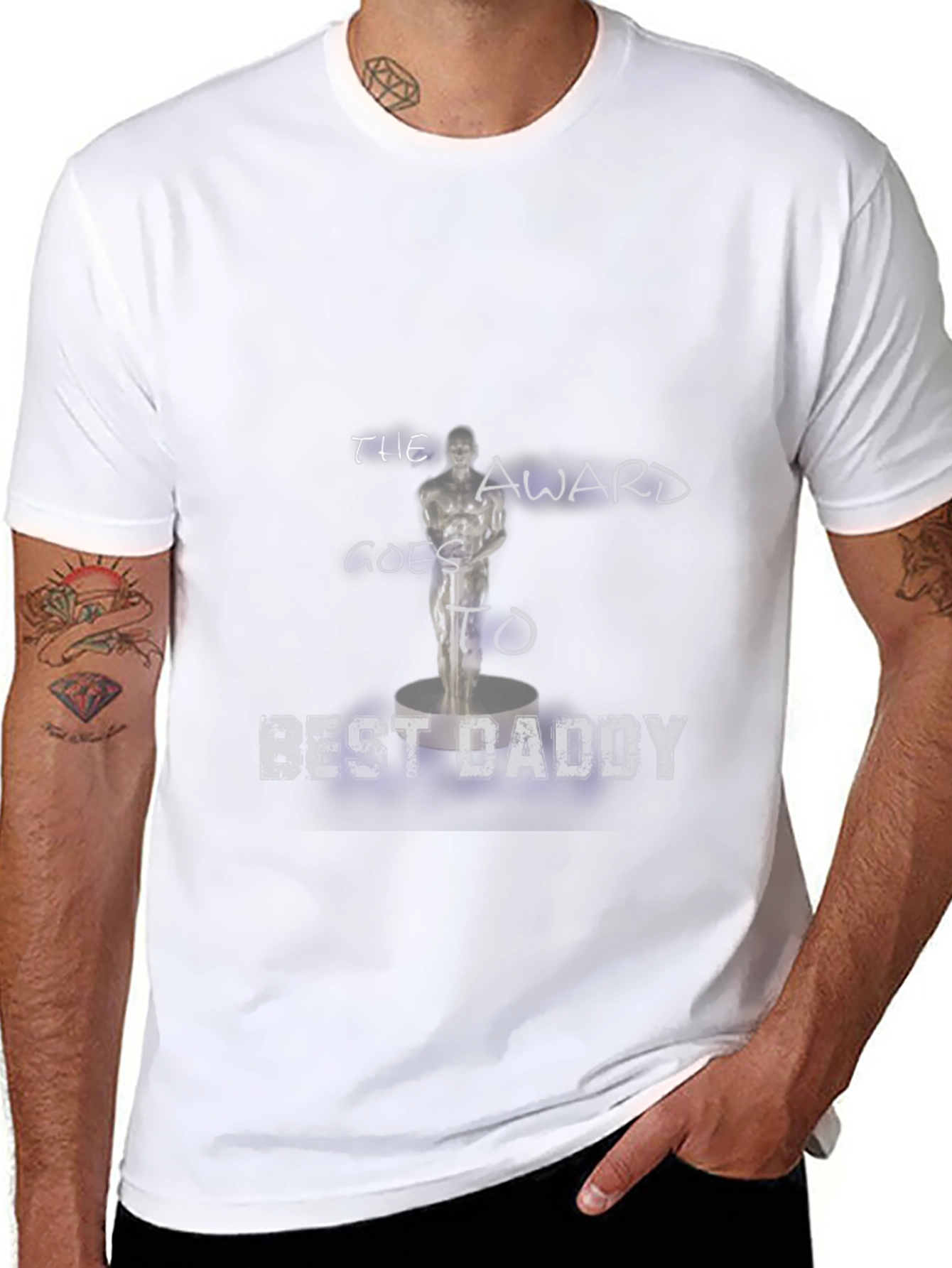 Best Daddy Award T-Shirt - Celebrate Fathers Day!
