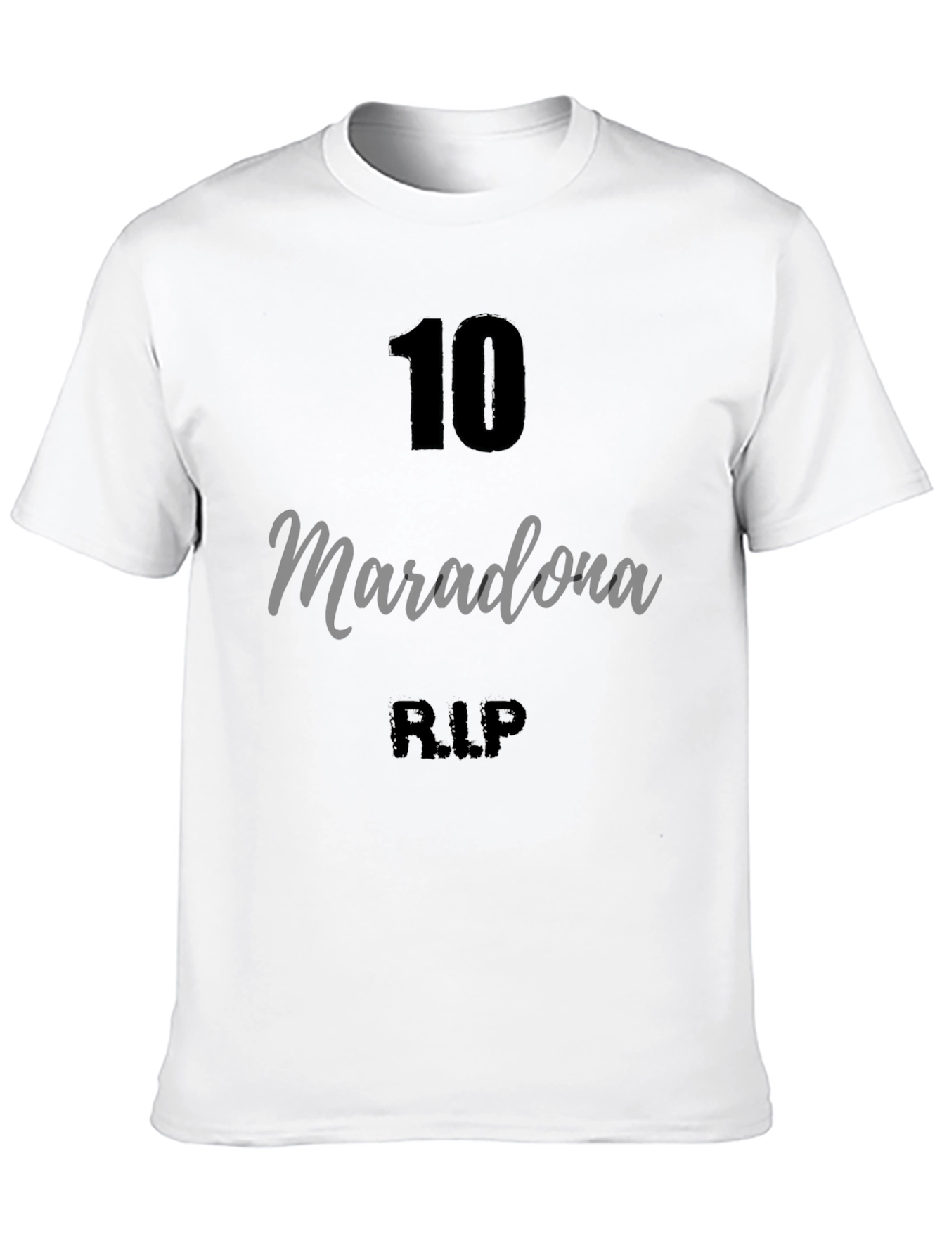 Maradona RIP T-Shirt - Tribute to a Legend