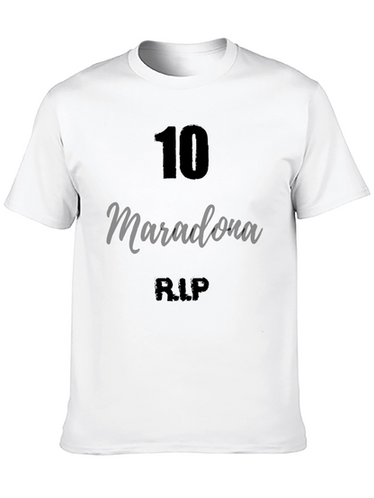 Maradona RIP T-Shirt - Tribute to a Legend