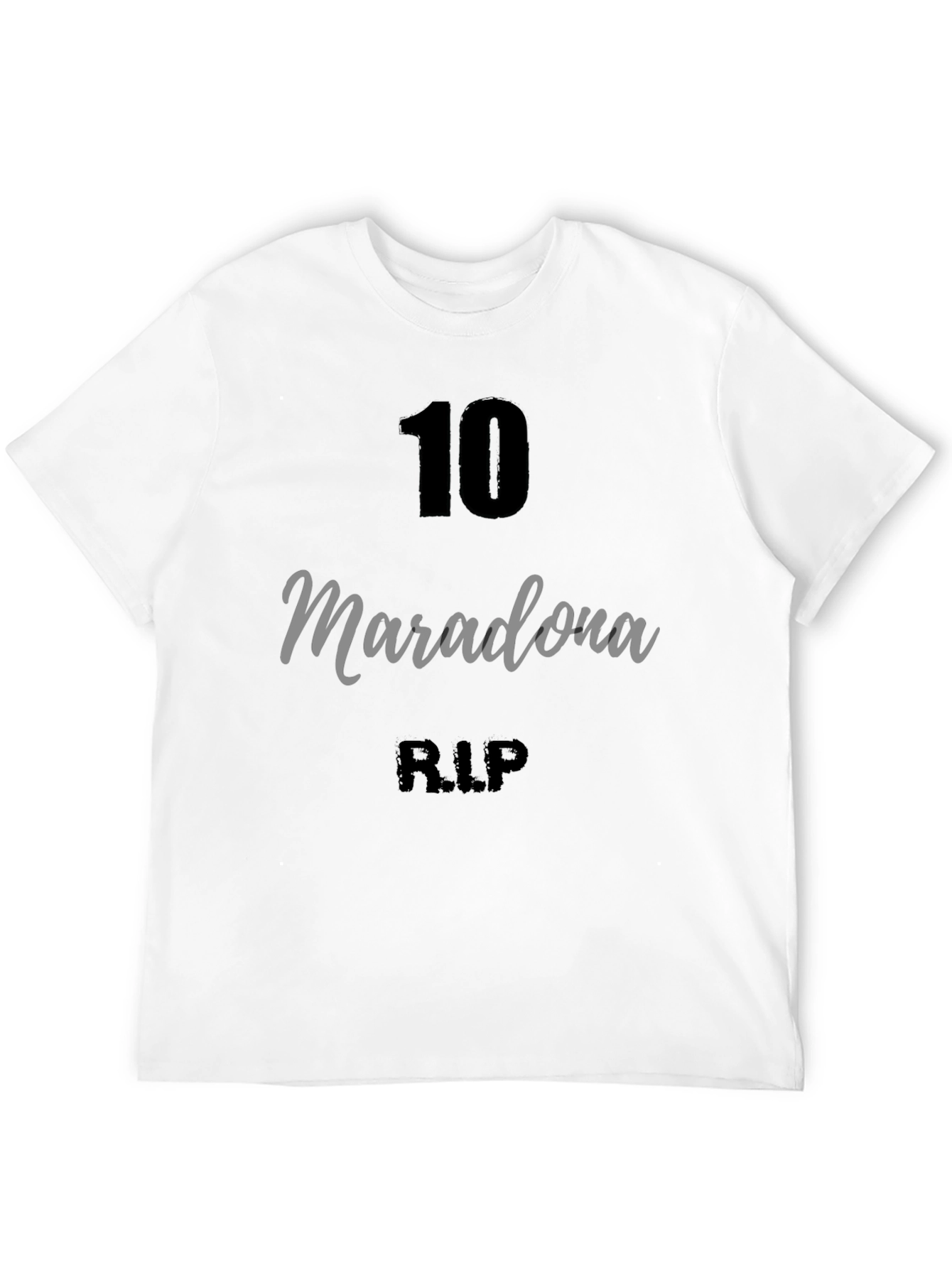 Maradona RIP T-Shirt - Tribute to a Legend